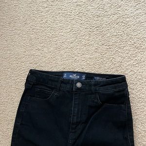 hollister black skinny jeans
